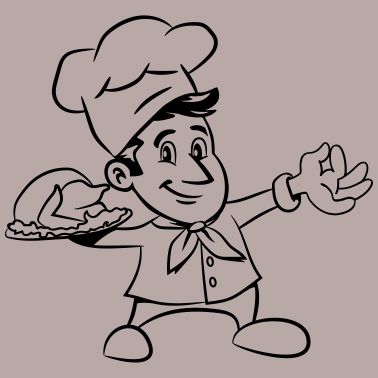 Motiv kochen koch hähnchen