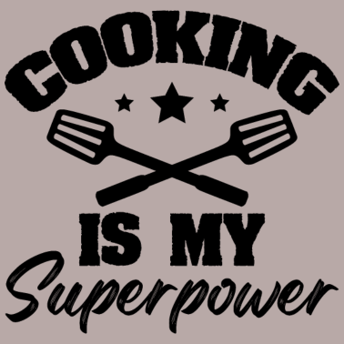 Motiv kochen superpower koch