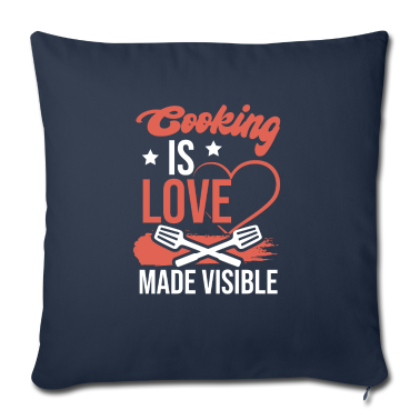 Kochen Kissenbezug - kochen ist liebe koch