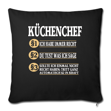 Kochen Kissenbezug - Küchenchef Koch Kochen