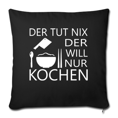Kochen Kissenbezug - Koch kochen backen