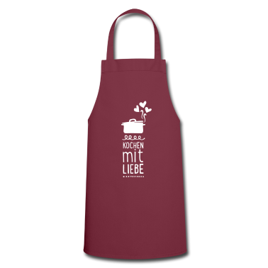 Kochen Schürze - kochen liebe hobbykoch freude spass topf koch (1c)
