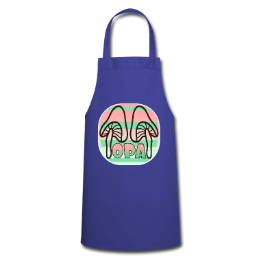 Kochen Sch&uuml;rze - OPA PILZSAMMLER PILZE SAMMELN WALD HERBSTANFANG