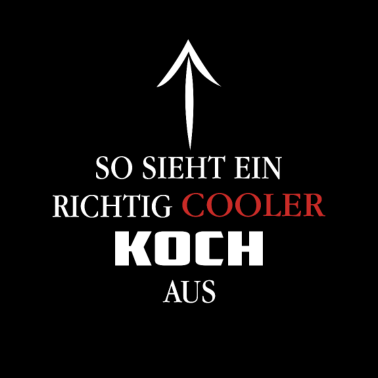Motiv Lustiges Koch Shirt