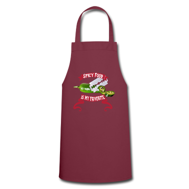 Kochen Sch&uuml;rze - Spicy Essen Gerichte Koch scharfes Rezept Geschenk