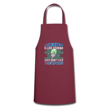 Kochen Schürze - Chemie ist wie Kochen