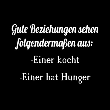 Motiv Kochen Hobby Spruch