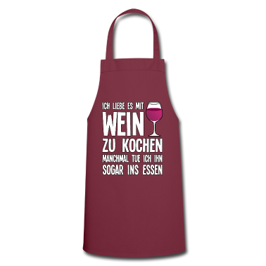 Kochen Schürze - Koch - Wein lustiges Geschenk