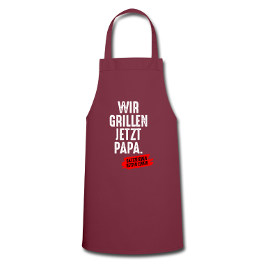 Kochen Schürze - Wir Grillen Jetzt Papa Grill Grillmeister Geschenk