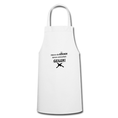 Kochen Schürze - Maenner die kochen koennen black