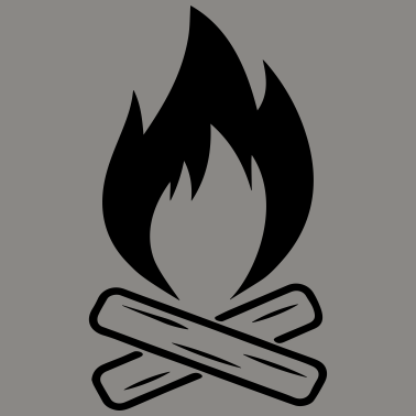 Motiv Lagerfeuer Feuer Camping Wald 1c