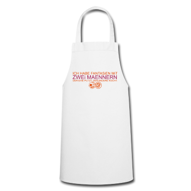 Kochen Schürze - Ich habe Fantasien mit zwei Maennern der eine putz
