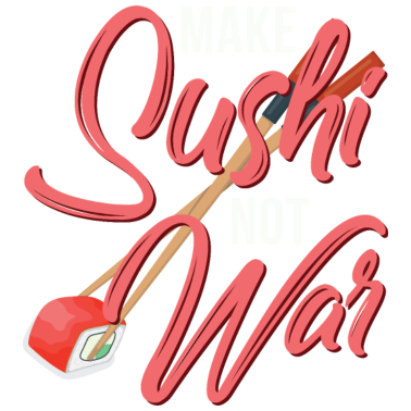 Motiv Sushi-Design für japanische Küche