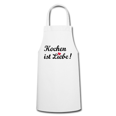 Kochen Schürze - Kochen ist Liebe! * Köchin Chef Koch kochen Essen