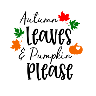 Motiv Autumn leaves pumpkin please