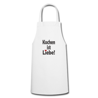 Kochen Schürze - Kochen ist Liebe