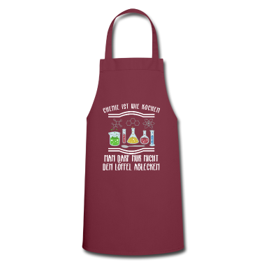 Kochen Schürze - Chemie Lustiges Chemie ist wie Kochen Geschenk