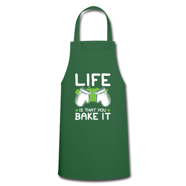 Kochen Schürze - Backen Leben Witzig Spruch