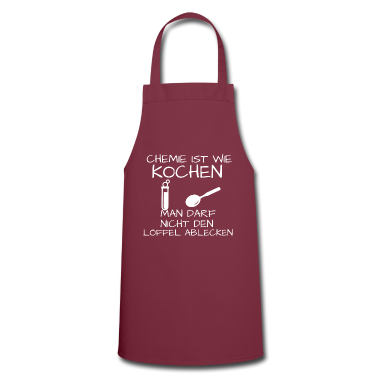 Kochen Schürze - Chemie ist wie KOCHEN