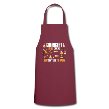 Kochen Schürze - Chemie Ist Wie Kochen Nur Nicht Den Löffel Lecken