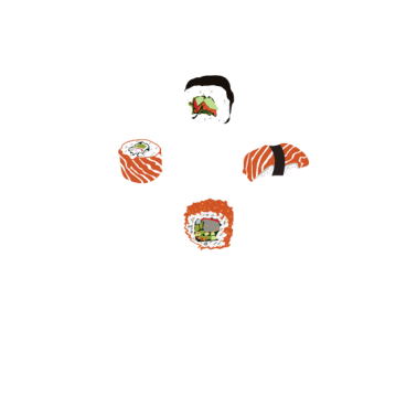 Motiv So rolle ich Sushi-Liebhaber lustiges Geschenk