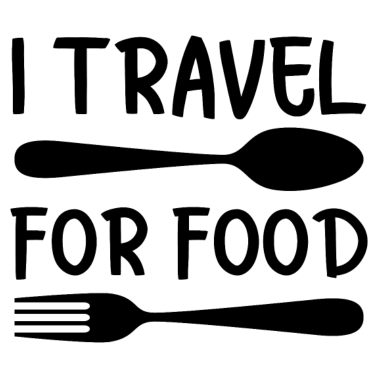 Motiv Reisen Essen Kochen Spruch Geschenk