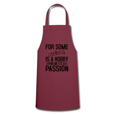 Kochen Schürze - Für einige ist kochen ein Hobby