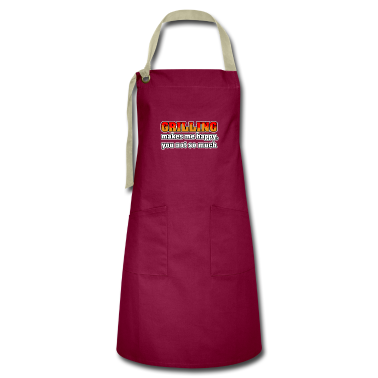 Kochen Schürze - Grillen macht mich glücklich, du nicht so sehr