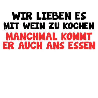 Motiv Koch TShirt Kochen Köchin Kochkunst Geschenk