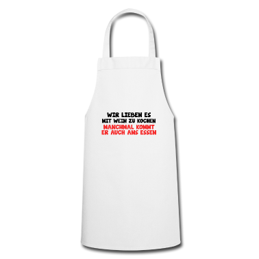 Kochen Schürze - Koch TShirt Kochen Köchin Kochkunst Geschenk