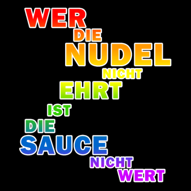 Motiv Pasta lustiger nudel spruch lgbt fun hot soulfood