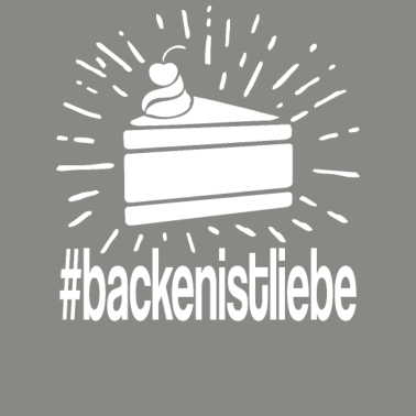 Motiv Kuchen Veganes Backen ist liebe lustiges Geschenk