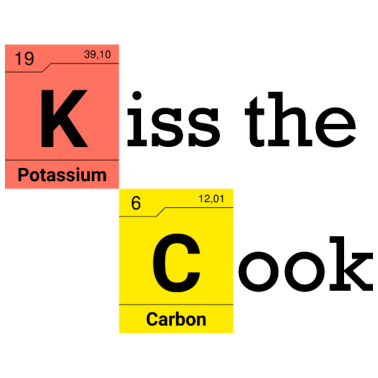 Motiv Koch Küssen Chemie Elemente