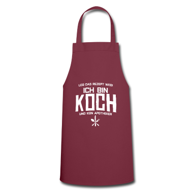 Kochen Schürze - KOCH - Ich bin Koch