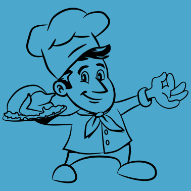 Motiv kochen koch hähnchen