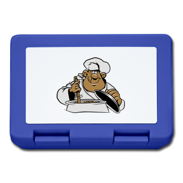 Kochen Brotdose - kochen koch comic witzig