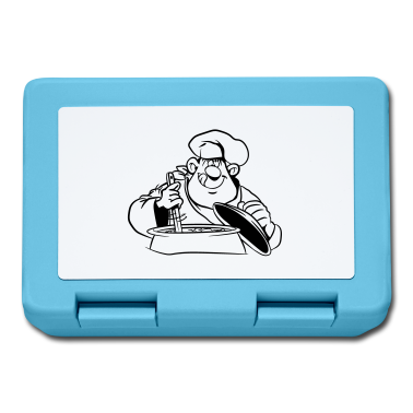 Kochen Brotdose - kochen koch comic witzig