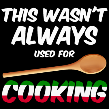 Motiv Dieser Holzlöffel wurde nicht immer zum Kochen
