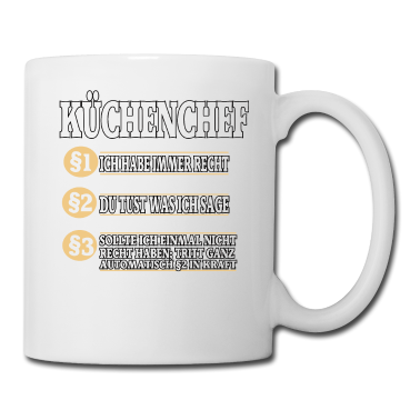 Kochen Tasse - Küchenchef Koch Kochen