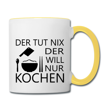 Kochen Tasse - Koch kochen backen