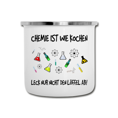Kochen Emaille Tasse - 