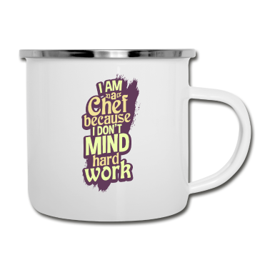 Kochen Emaille Tasse - Koch