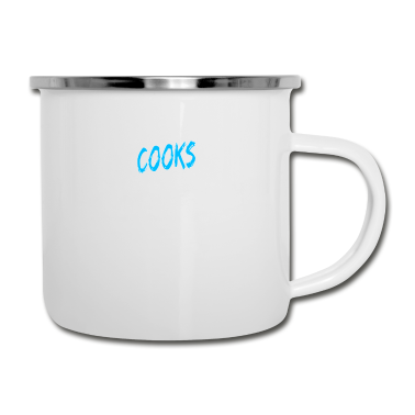 Kochen Emaille Tasse - Koch Kochen Kochen Bart Bartträger Geschenk
