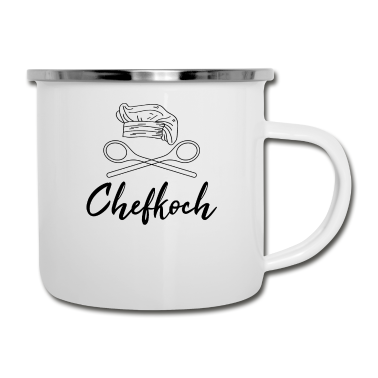 Kochen Emaille Tasse - Kochen