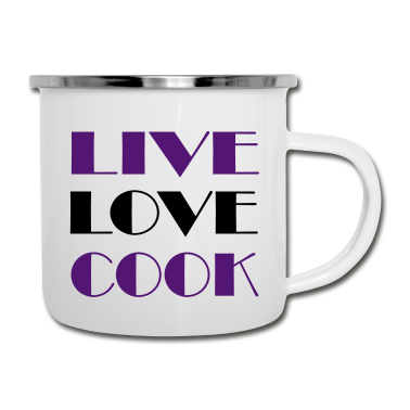 Kochen Emaille Tasse - kochen