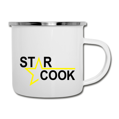 Kochen Emaille Tasse - Koch