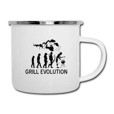 Kochen Emaille Tasse - Koch