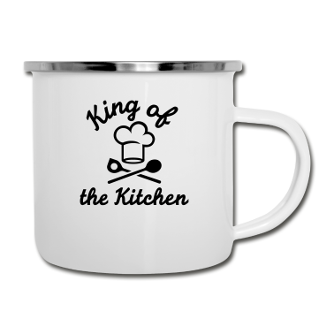 Kochen Emaille Tasse - Koch