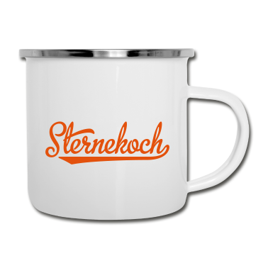 Kochen Emaille Tasse - Koch