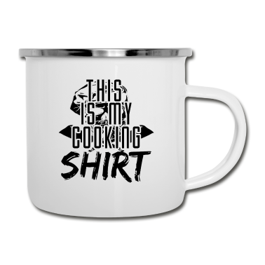 Kochen Emaille Tasse - Koch